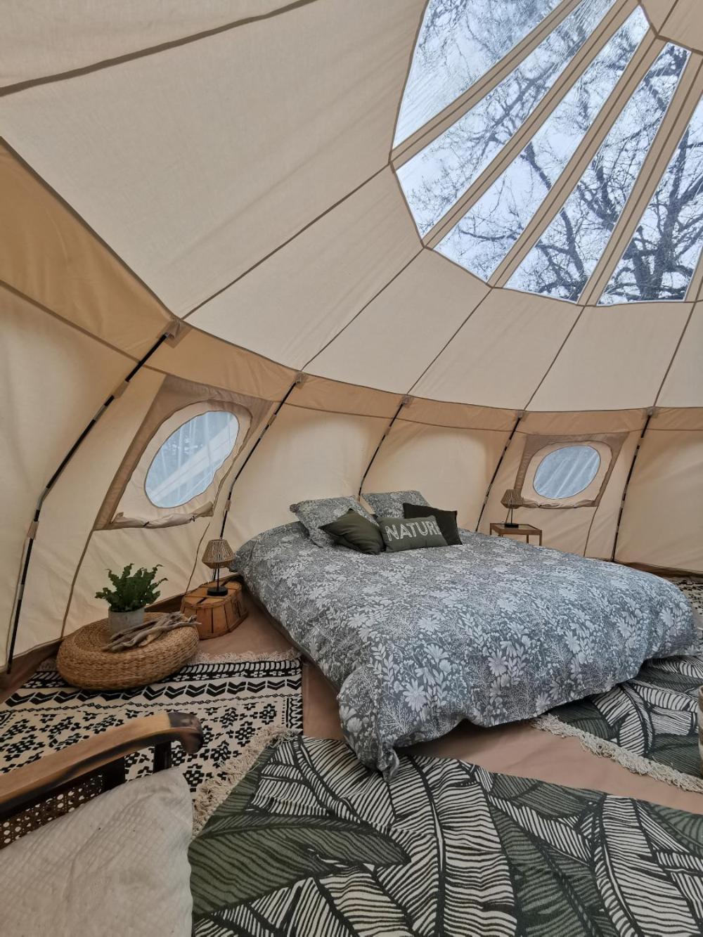 Eco Ceiba Luxury tent Busque